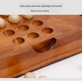 thumbnail image 2 of Wooden Classic Marble Solitaire Ability Chess Single Player Kids Adults Educational Puzzle Strategy Games, 2 of 6