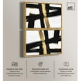 thumbnail image 2 of Art Remedy Mancave Art Canvas, 24" x 16", Gold Frame, Golden Cross Set, 2 of 5