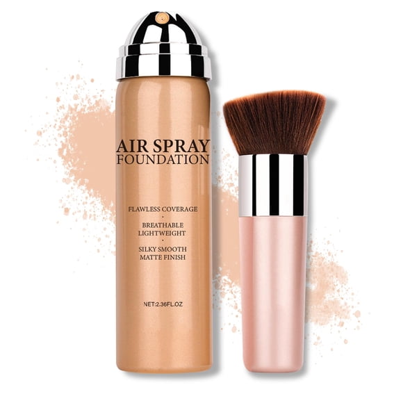 Base AirBrush AWCCXMYM, impecable, de alta cobertura, color nude