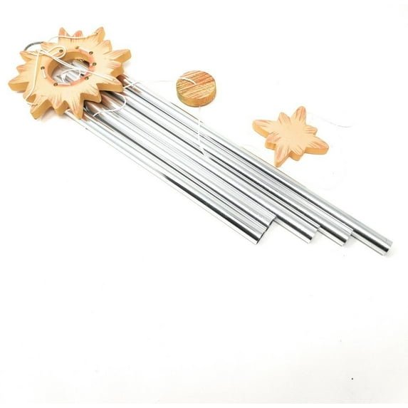 THY COLLECTIBLES Hand Tuned Aluminum Feng Shui Wind Chime for Patio, Garden, Terrace and Balcony - Beautiful Indoor Outdoor Decor WIN040C