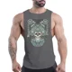 thumbnail image 4 of Camiseta sin mangas de baloncesto para exteriores, de secado rápido, para las cuatro estaciones, para gimnasio, de moda, Y2k, para deporte, ocio, transpirable, sin mangas, ropa para hombre, FNAF, 4 of 5