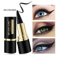 thumbnail image 4 of HHBEAUTY Black Brown Gel Eyeliner Pencil, Natural Black Eyeliner Cream for Waterline, Crayon Eye Liner Waterproof Smudge Proof, Smokey Eye Eyeshadow Palette Halloween Makeup (Brown), 4 of 9