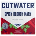 thumbnail image 3 of Cutwater Vodka Spicy Bloody Mary, 4 pack 12 fl. oz. Aluminum Cans, 10% ABV, 3 of 10