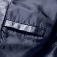 thumbnail image 7 of Fayshow0 Men'S Jackets Clearance Sale $12 Men's Spring And Fashion Casual Stand-up Collar Zipper Long Sleeve Hoodless Leather Jacket/jacket Blue, 7 of 7