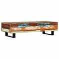 thumbnail image 4 of vidaXL Coffee Table 47.2"x19.7"x11.8" Solid Reclaimed Wood and Steel, 4 of 10