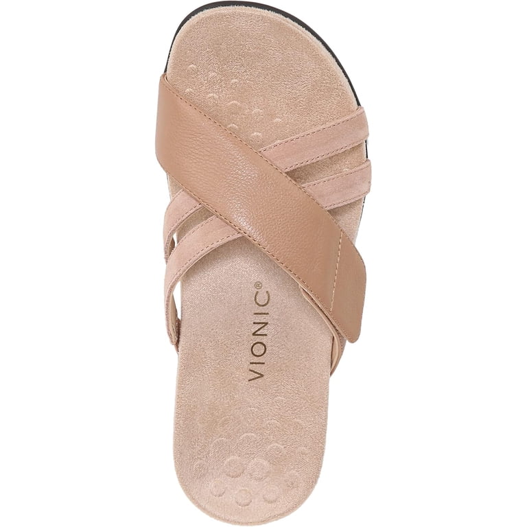 Vionic Women's Rest Zarie Sandal Macaroon 9W - Walmart.com