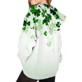 thumbnail image 4 of Mercatoo Boys Girls St 𝐏atricks Day Sweatshirt Children Long Sleeve Hoodies Kids Cloverss Printed Hooded Pullover Tops Clothes, 4 of 6