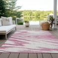 thumbnail image 6 of Addison Rugs Chantille Indoor/Outdoor Transitional Modern Blush Washable Rectangle Rug, 9' x 12', 6 of 6