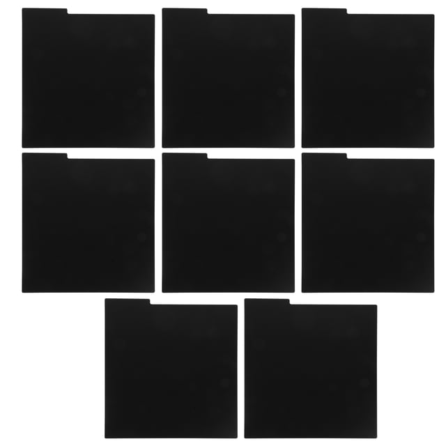 MOVTOTOP 8pcs Vinyl Record Divider Record Organizer Divider Record Shelf Divider Aesthetic Divider Book Shelf Divider Card Sorting Divider Vinyl Record Organizer Divider Board