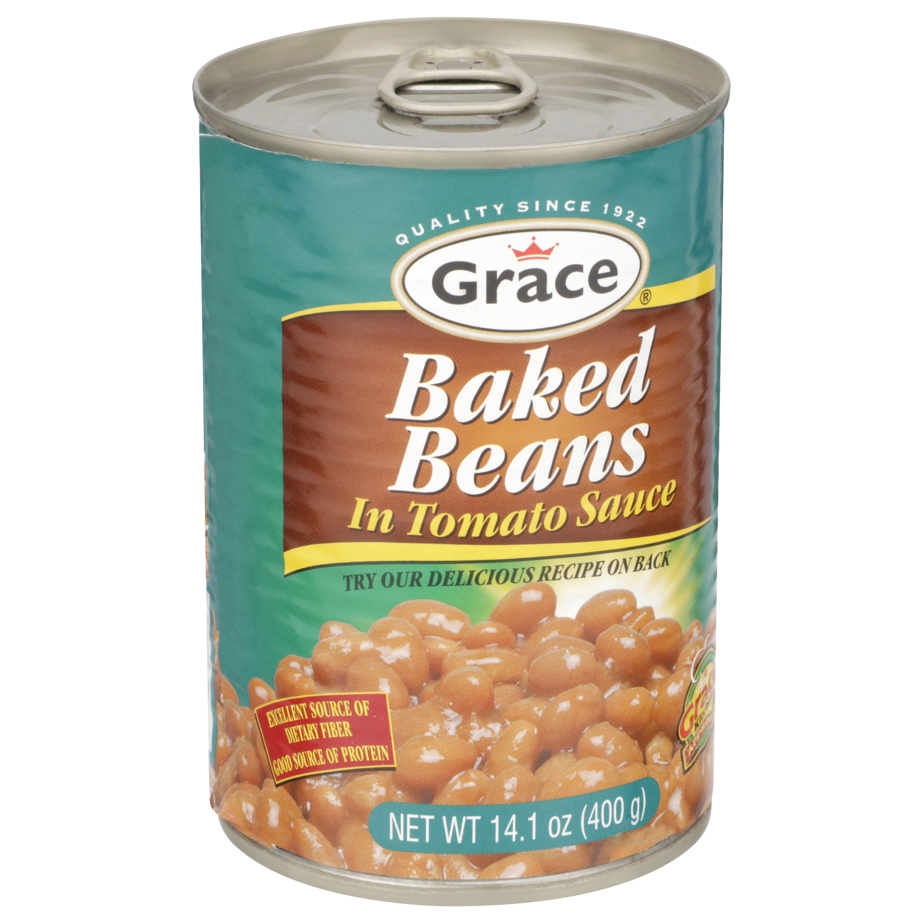 (7 pack) Grace Baked Beans 14 oz Can - Delicious and Protein-Rich