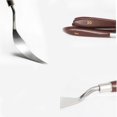 thumbnail image 4 of 5pcs/set Cake Cream Spatula Stainless Steel Icing Spatula Pastry Tool for Baking Cake Decorating Scraper Set Cream Toner Tool, 4 of 5