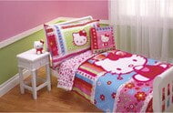 hello kitty crib bedding walmart
