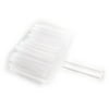 Unique Bargains 5000 Pcs Clear White Polypropylene Tag Pins 15mm Length for Tagging