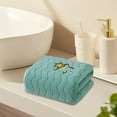 thumbnail image 6 of Xuniizn Bath Towel and Wash Cloths Set: Cartoon Animal Water Pattern Bath Towel 70x140Cm, 100%Polyester, Highly Absorbent & Fade Resistant, 6 of 7