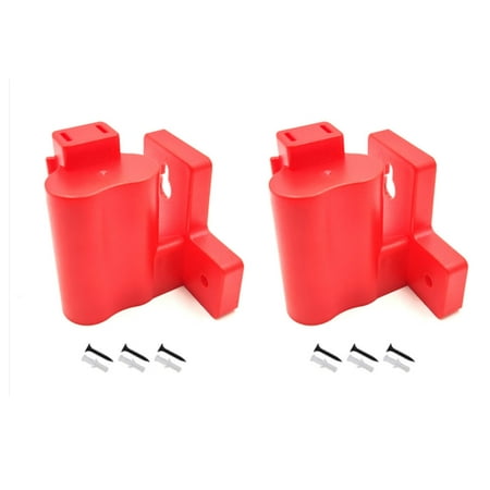 

YEUHTLL Convenient Tool Holder Mount 2x Tool Holder Dock Hanger Compatible with M12 12V for Work Truck Display Equipment