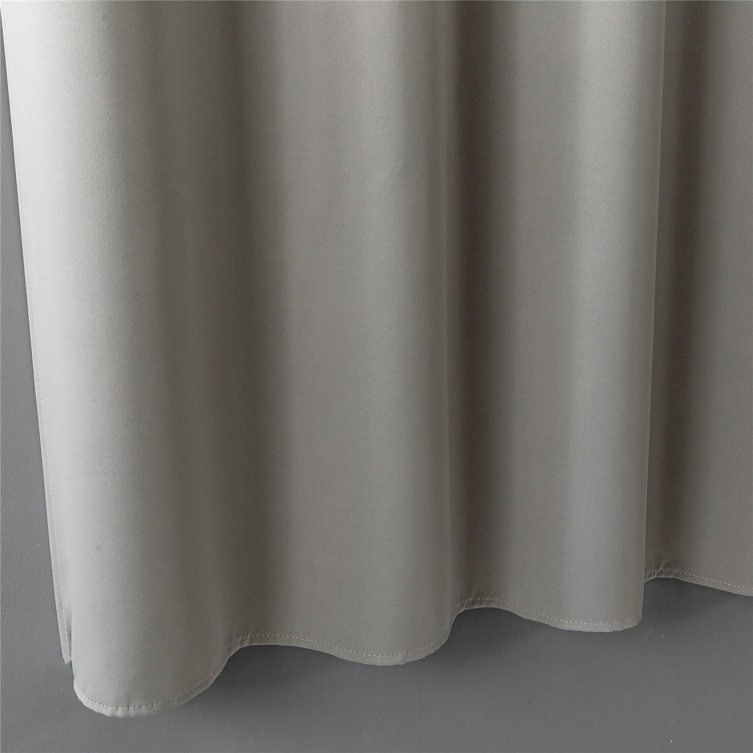 DBOZE Blackout Curtains 52 x 84 Inch Set of 2, Thermal Insulated Room Darkening Window Curtains with Grommet Top for Bedroom & Living Room(Light Gray)