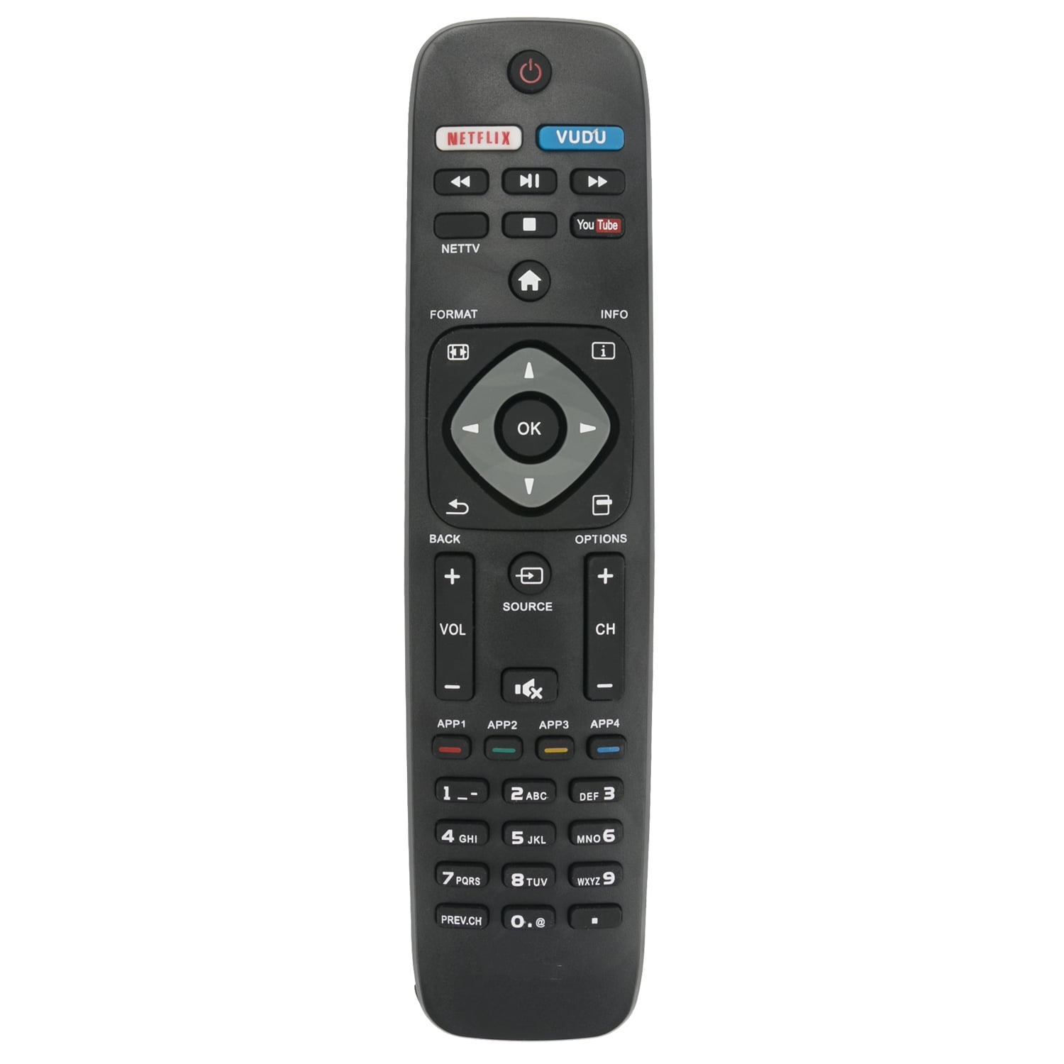 PHILIPS OEM Remote Control Shipped with 55PFL5602 /& 55PFL5602//F7