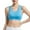Blue, variant on Bras for Women's Solid Color Fashion Proof Running Back Yoga Vest High Strength No Underwire Push Up Sports Bra on Clearance Blue M