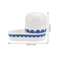 thumbnail image 2 of Shisuyan 1Pc Rabbit Creative Waterer Ceramic Waterbowl Pet Drinking Bowl for Home, 2 of 8