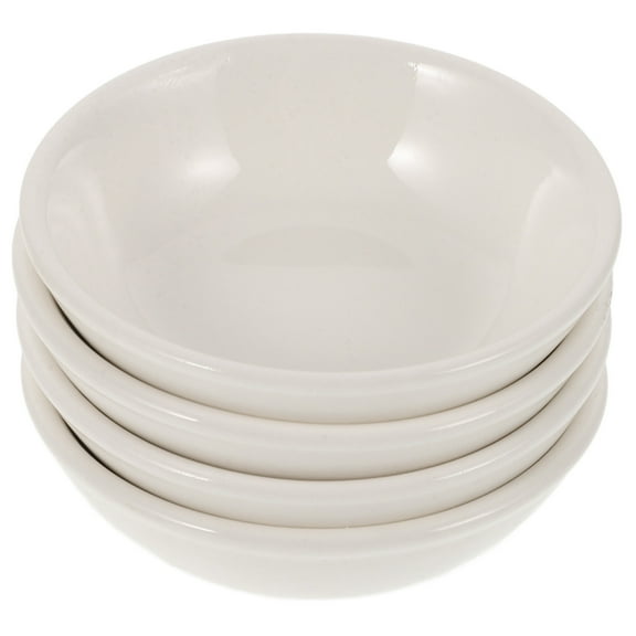 HEALEEP Ceramic Sauce Dish 4Pcs 3 Inches