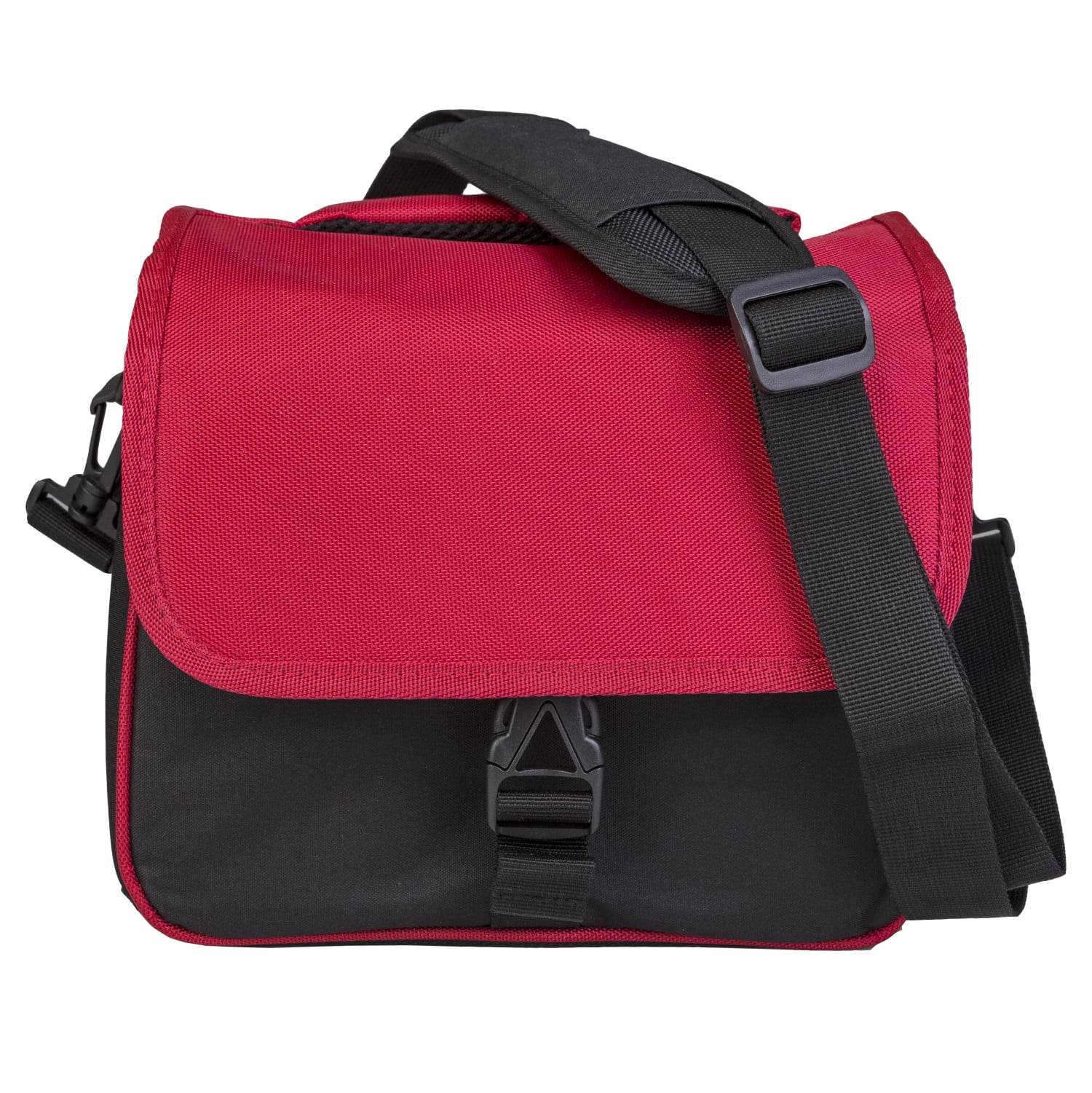 Padded Camera Bag is Padded on All 4 Sides for Extra Protection Red