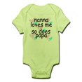 thumbnail image 1 of CafePress - NANA LOVES ME SO DOES PAPA Infant Creeper - Baby Light Bodysuit, 1 of 1