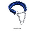 thumbnail image 3 of Methold Nylon Conveniente y portátil Saludable e higiénico Lindo Collar de color práctico Cadena mediana grande Tubos y túneles para animales pequeños azul negro, 1 XXL, 3 of 6