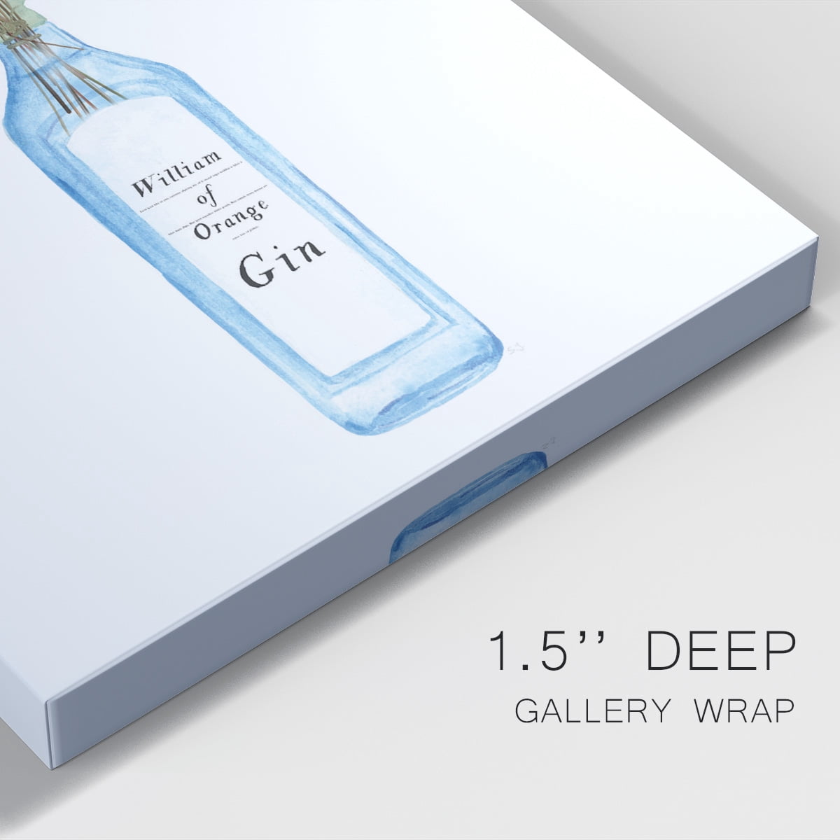 William of Orange Gin Premium Gallery Wrapped Canvas - Ready to Hang