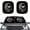 Celestial Crescent Butterfly, variant on XYZCANDO Car Sun Shade with Peeking Cat Pattern, Two Piece Set for Truck and SUV, Blocks Sun Heat for Summer Trips