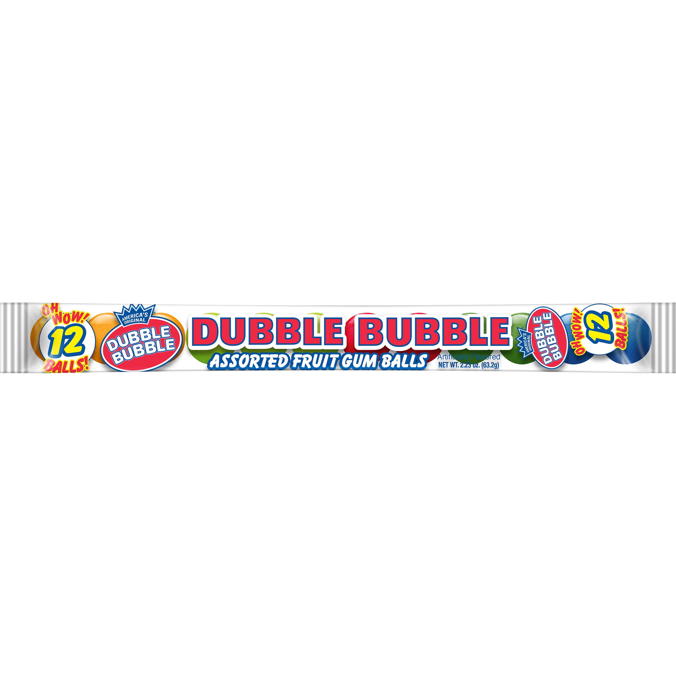 FUN WITH GUM SHIPPER 5 ASSORTED 168 CT IN DISPLAY, Case Pack of 168