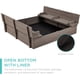 thumbnail image 5 of Songqin Large Outdoor Wooden Sand Box for Kids, Sandbox with Cover, Bench Seats Support up to 220 lbs, Bottom Liner for Drainage, Cedar Wood - Gray, 5 of 13