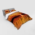 thumbnail image 3 of Ambesonne Nature Bedding Set 3 Pcs, Lake Sunset Photo Scene, Twin, Multicolor, 3 of 3