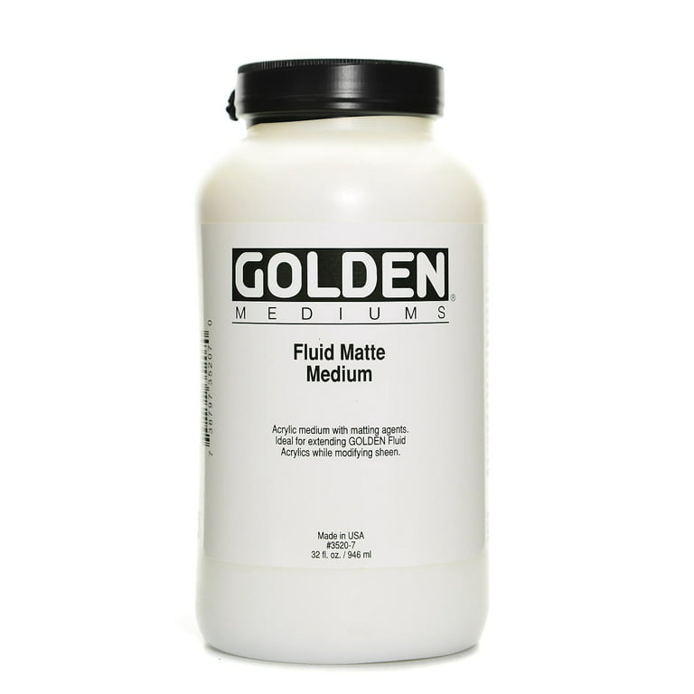 Golden MEDIUMS, Fluid Matte Medium Ready-made Colors