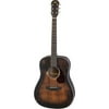 Aria Delta Player 6 String Acoustic Guitar, Muddy Brown Matte Finish, Dreadnought ARIA-111DP