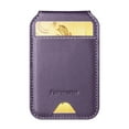 thumbnail image 6 of Decase Magnetic PU Leather Wallet Phone Case for iPhone 16 Pro, RFID Blocking, Mag-Safe Compatible, 2-in-1 Removable Card Holder,Shockproof Flip PU Leather Phone Cover,Purple, 6 of 9