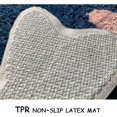thumbnail image 2 of CHAO Alfombra de baño azul - Alfombra antideslizante con forma de ballena, alfombra absorbente de microfibra lavable, 2 of 5