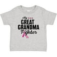 thumbnail image 3 of Inktastic Breast Cancer Awareness My Great Grandma is a Fighter Boys or Girls Baby T-Shirt, 3 of 5