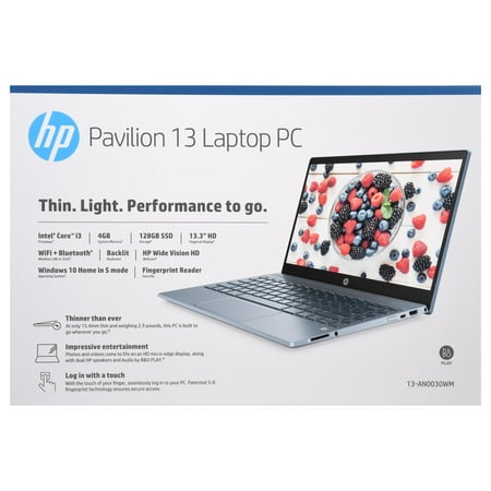 HP Pavilion 13 Blue Mist Laptop 13 3