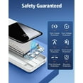 thumbnail image 7 of Portable Charger Power Bank, 20000mAh Fast Charging Portable Battery Pack with Built in USB-C(22.5W) and iOS(20W) Output Cables Compatible for iPhone Android Samsung Phone, White, 7 of 7