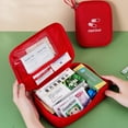 thumbnail image 4 of Mini Portable Medicine Storage Bag Travel First Aid Kit Bag Medicine Box Survival Emergency Bags For Home Outdoor Camping, 4 of 9