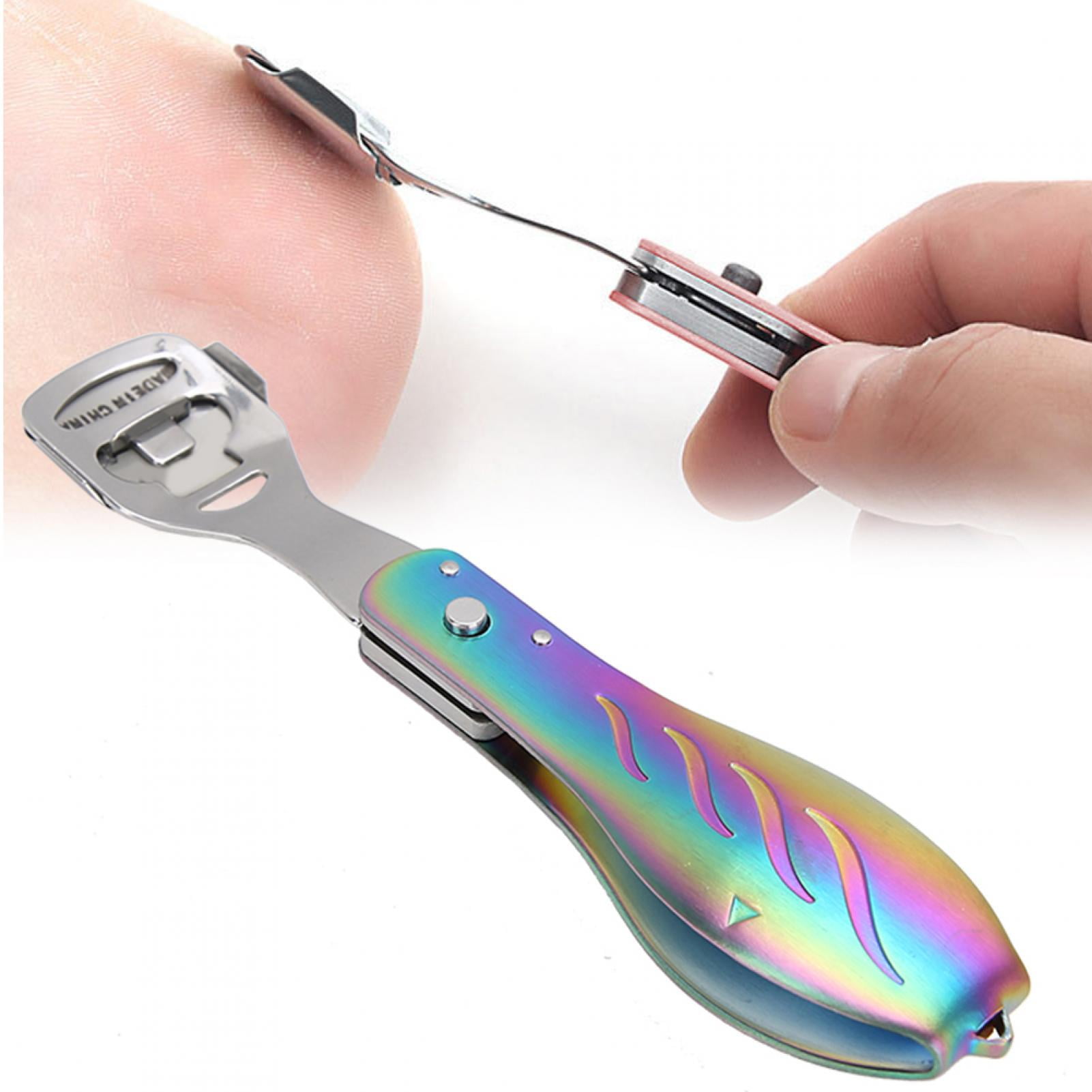 ANGGREK Stainless Foot Rasp, Foot Dead Skin Remover, Feet Care For