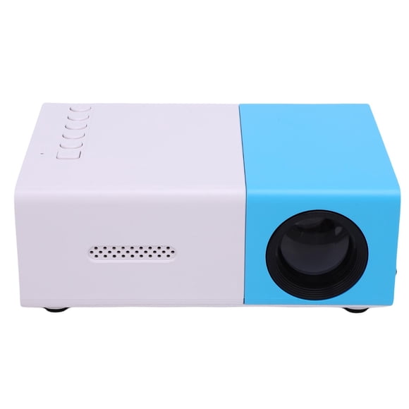 Mini Proyector, Proyector De Video De 1080p Full HD, Proyectores De Cine En Casa Al Aire Libre Portátiles, Compatibles Con , USB, AV, Teléfono