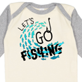 thumbnail image 4 of Inktastic Let's Go Fishing Boys or Girls Long Sleeve Baby Bodysuit, 4 of 5