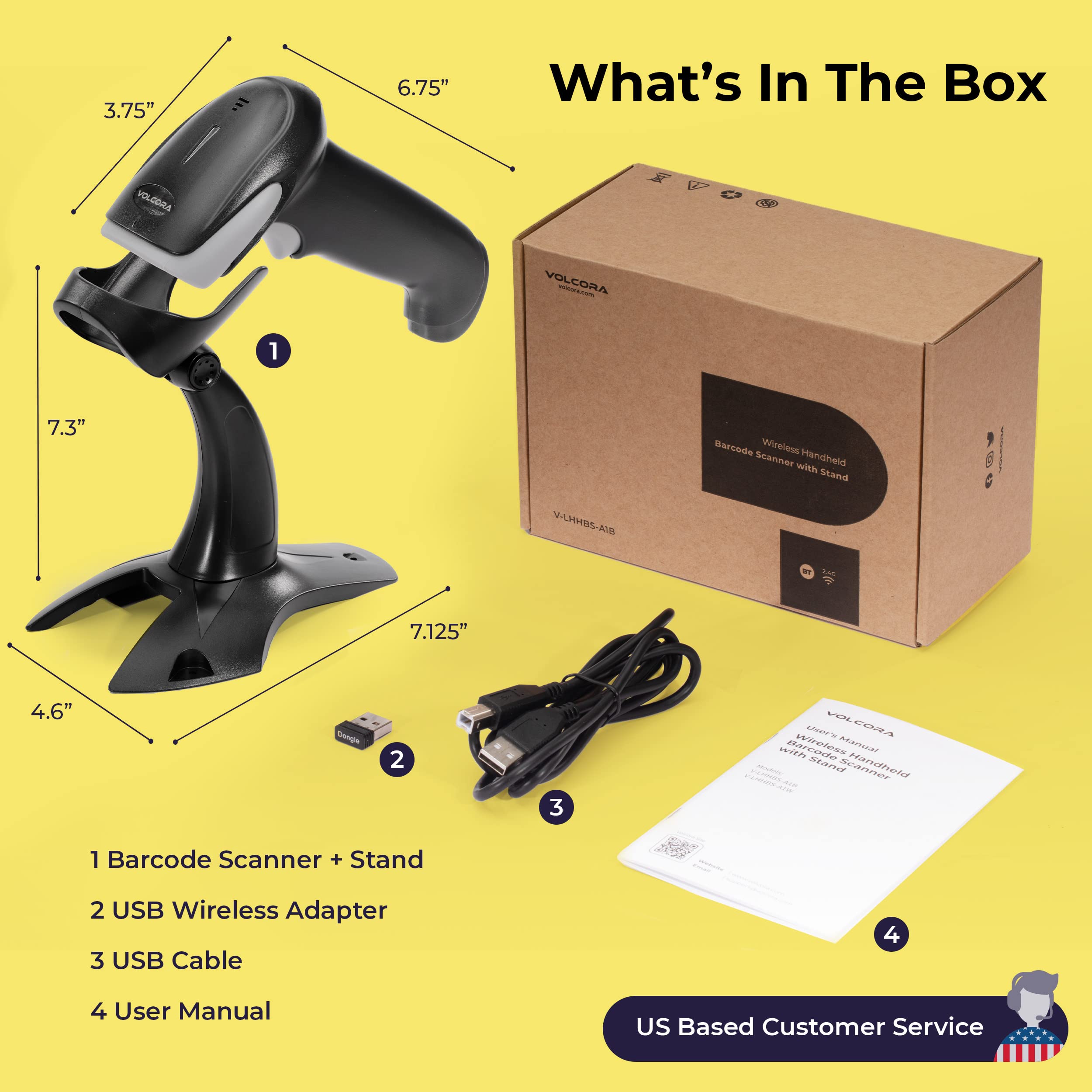 BIX Android 15 Barcode Scanner | 4GB+64GB Handheld Scanner For Warehouse & Logistics