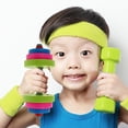 thumbnail image 1 of Minkissy 1Pc Dumbbell for Kids Assorted Color Fitness Equipment Home Use Sports Prop, 1 of 6