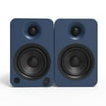 thumbnail image 2 of Kanto YU4 Powered Speakers with Bluetooth and Built-in Phono Preamp | 140W Peak Power | 1" Silk Dome Tweeter and 4" Kevlar Driver | Auto Standby and Startup | Remote Included | Pair | Matte Blue, 2 of 4