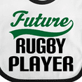 thumbnail image 4 of Inktastic Future Rugby Player Boys Baby Bib, 4 of 4