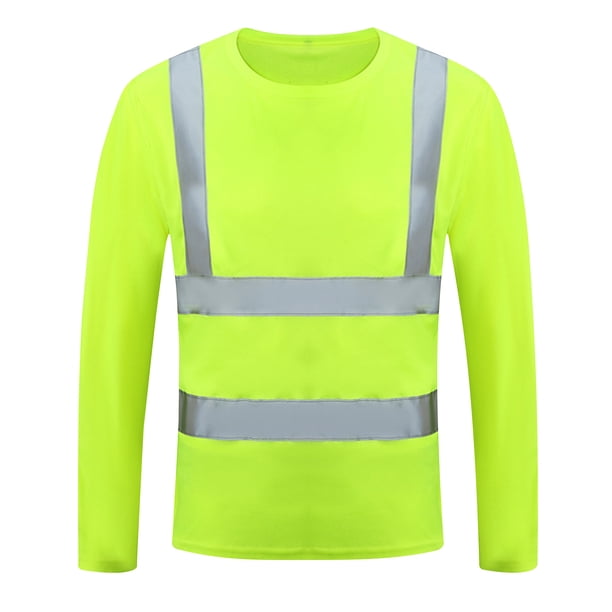 Fiudx Camisa Ligera, Transpirable, Reflectante, de Manga Larga, Cómoda, de Color Liso y Cuello Redondo, Ajuste Versátil para Actividades Al Aire Libre, Senderismo, Camping, Pesca, Diseño Unisex para