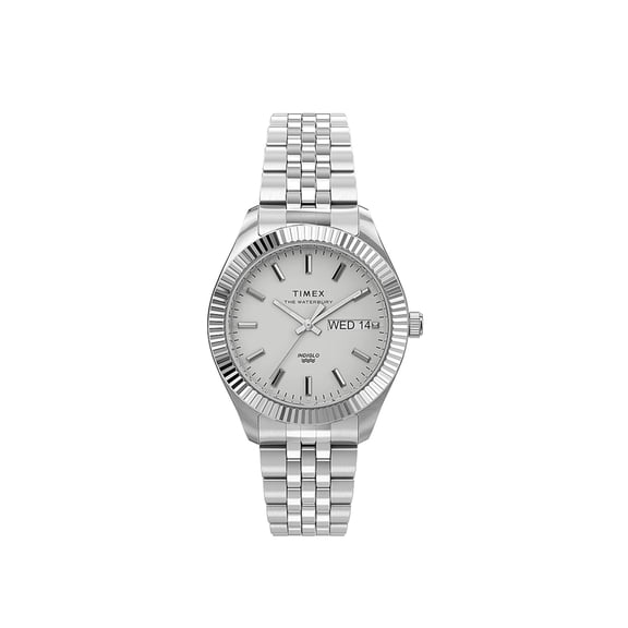 Timex TW2U78700VQ Women's Waterbury Legacy Boyfriend Steel Watch