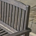 thumbnail image 6 of Dexter Patio Acacia Wood Glider, Dark Gray Finish, 6 of 7